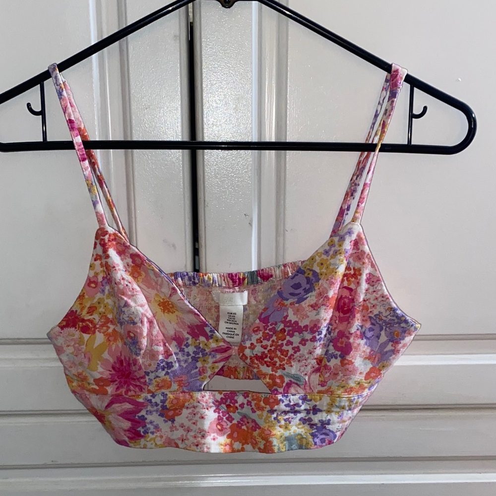 H&M Multicolor Floral Blouse